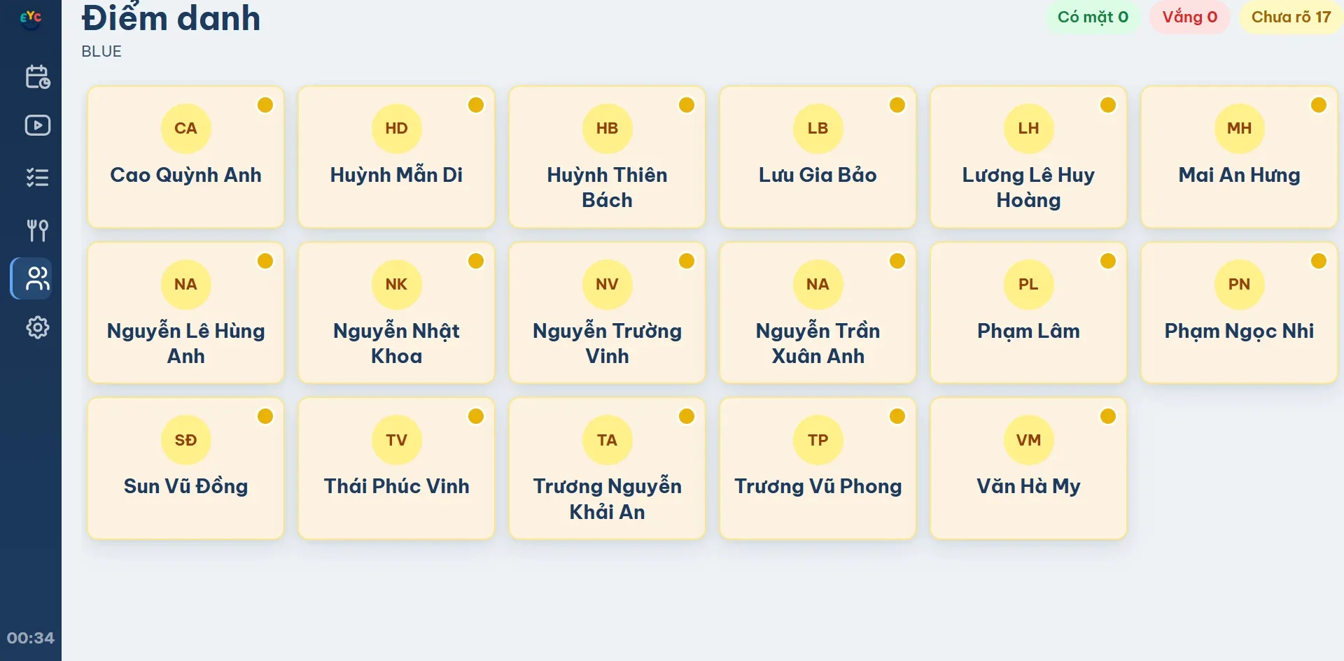 Đón trẻ & Điểm danh 1-chạm