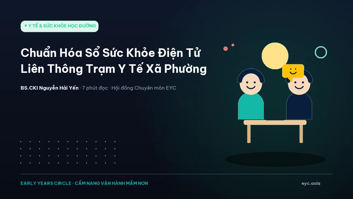 Chuẩn Hóa Sổ Sức Khỏe Điện Tử Liên Thông Trạm Y Tế Xã Phường