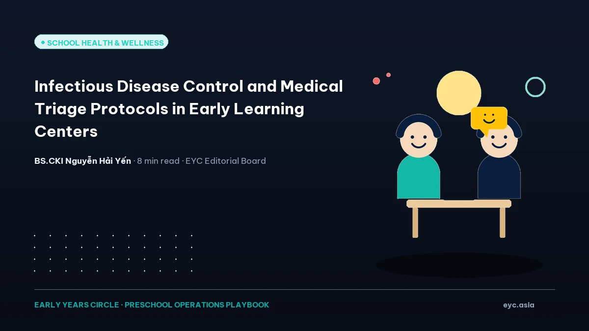 Infectious Disease Control and Medical Triage Protocols in Early Learning Centers
