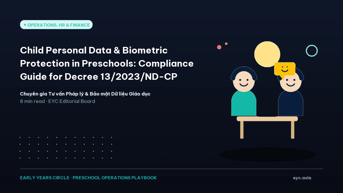 Protecting Children's Data in Preschools Under Current Vietnamese Law