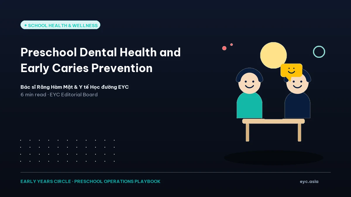 Preschool Dental Health and Early Caries Prevention