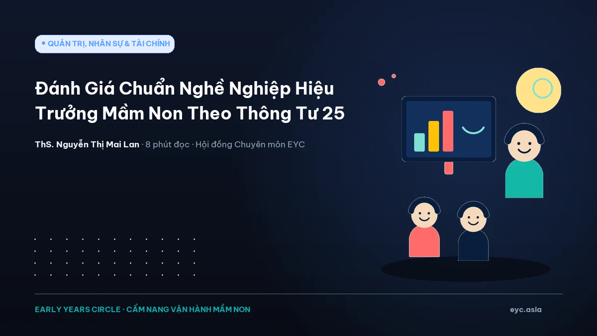 Đánh Giá Chuẩn Nghề Nghiệp Hiệu Trưởng Mầm Non Theo Thông Tư 25