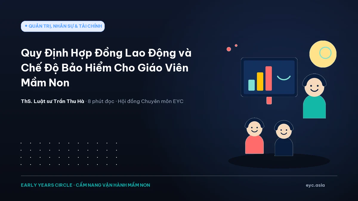 Quy Định Hợp Đồng Lao Động và Chế Độ Bảo Hiểm Cho Giáo Viên Mầm Non